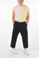 low waist REGS cropped pants